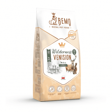 BEMO Wilderness Venision 15kg M/L