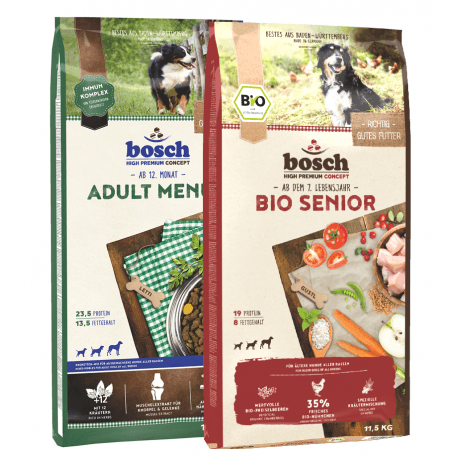 Bundle ADULT Menue 15kg + 11,5kg Bio Senior
